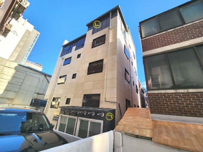 본 건물 및 제시외 건물 기호㉠,㉡