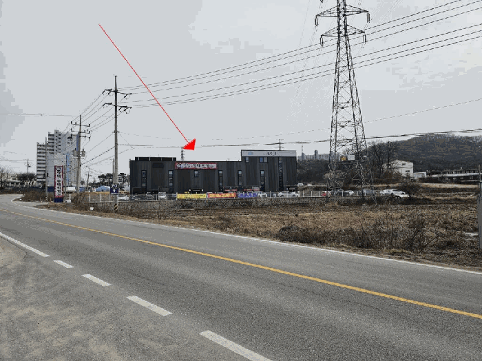 본건 및 주위환경(북서측에서 촬영)
