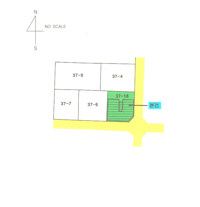 지적 및 건물개황도