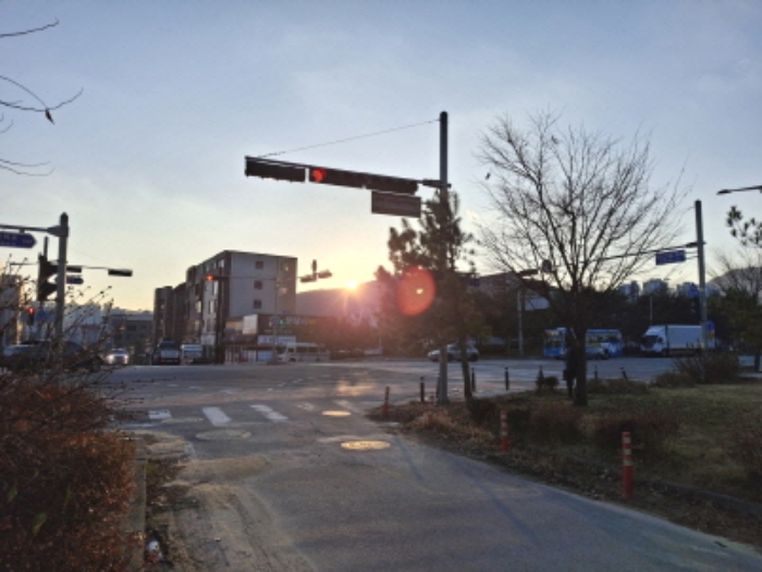 주변 도로 모습1