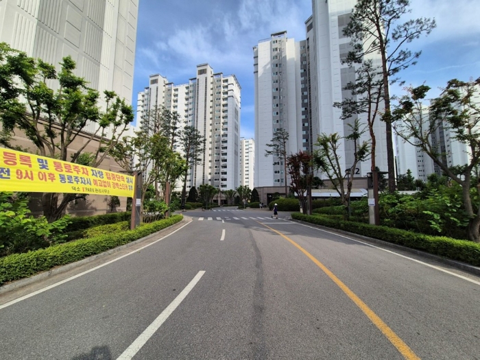 본건 단지내 전경
