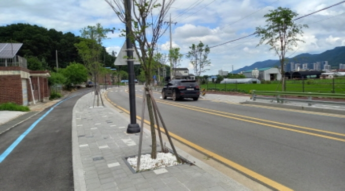 본건 부동산에 접한 도로