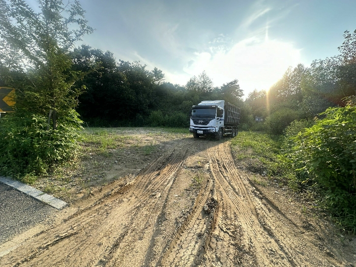 현황 도로 부분