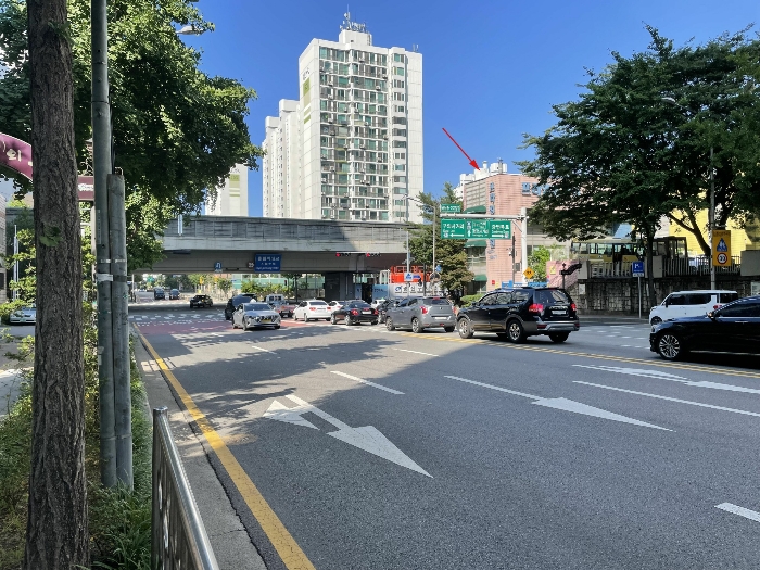 본건 주변 전경- 서측에서 촬영