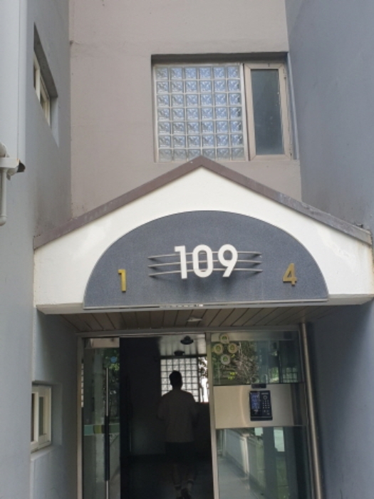 건물 출입구(1~4라인)