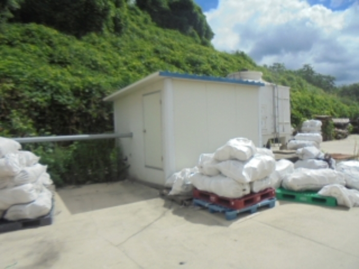 목적물 1번에 기계실