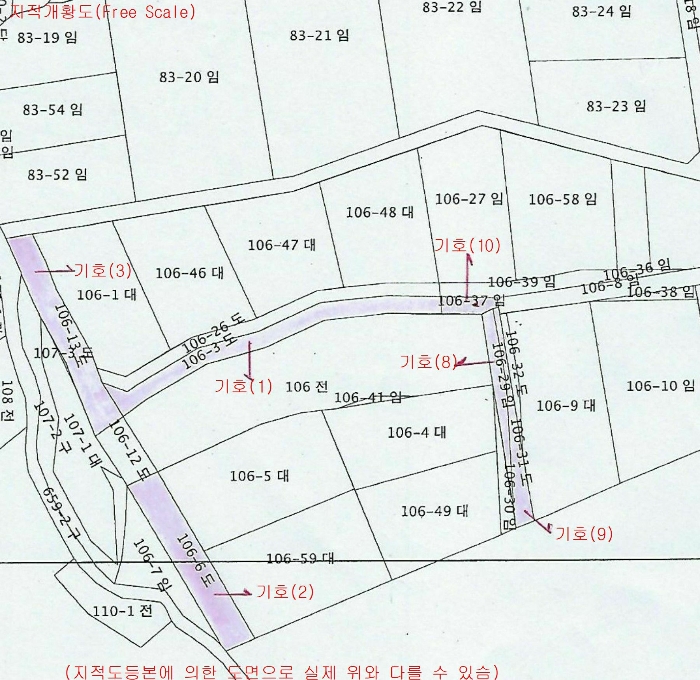 지 적 개 황 도(Free Scale)