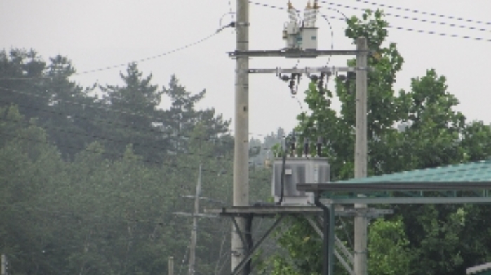 수변전설비 전경