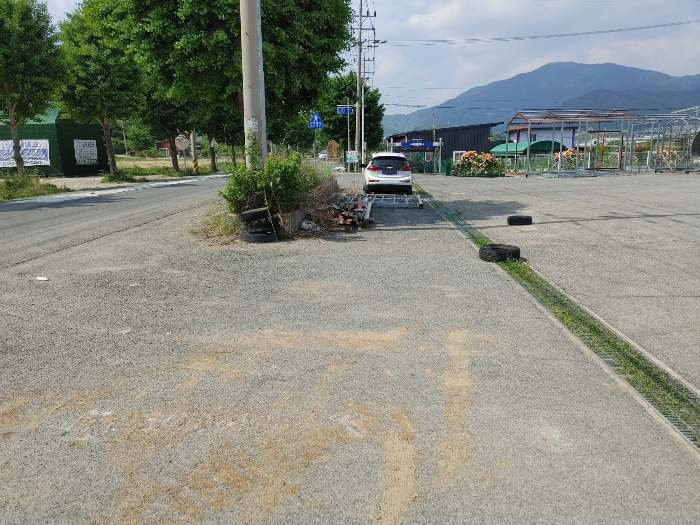 【 인접 291-5(구거), 953-6(구거) 번지 점용 추정 부분 】