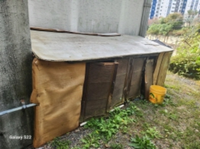 본건 2 단독주택(뒤쪽)에 소재한 제시외 창고