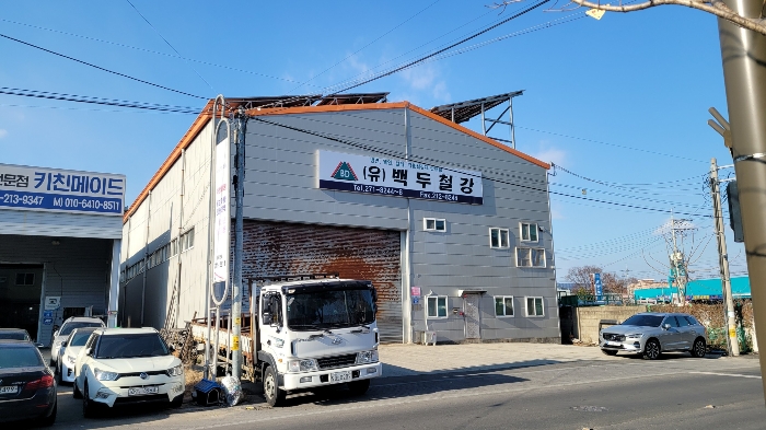 본건전경(남동측에서 촬영)