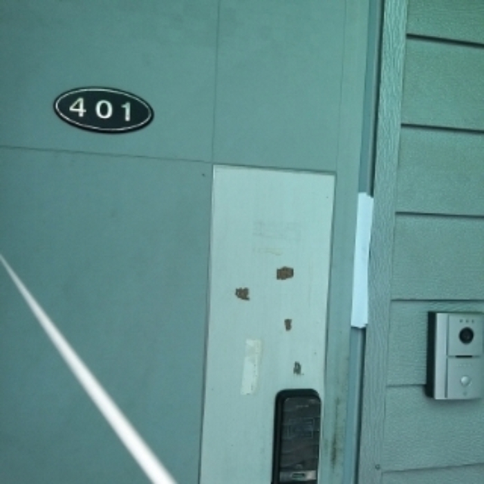 세대 출입문(401호)