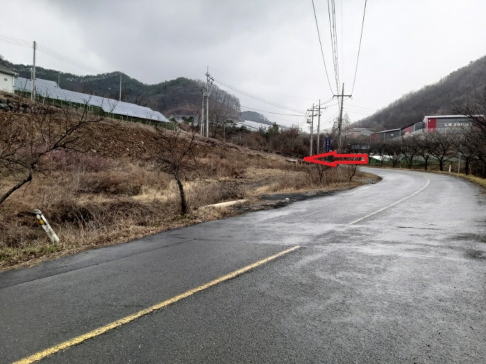 본건 전경(진입로)