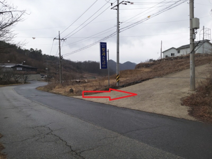 본건 전경(진입로)

