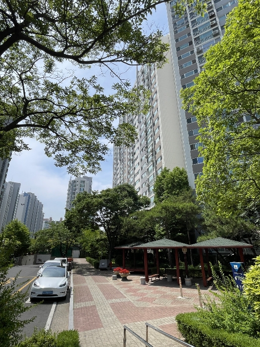 아파트 단지 내부 전경