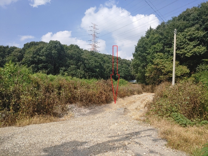 기호 5 토지 전경 - 남측 촬영