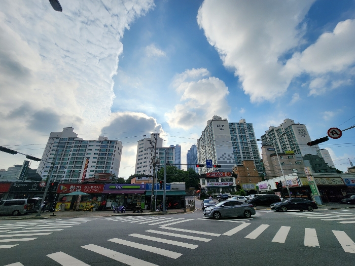 대상물건 소재 아파트 단지 전경