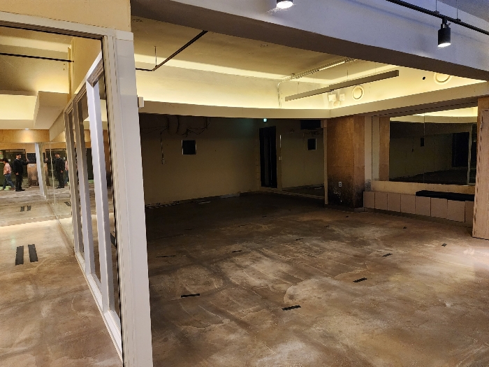 지층 내부 전경