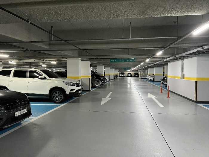지하주차장 부분