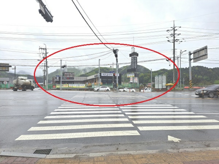 대상물건 및 주변 전경