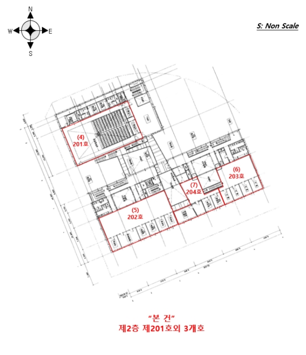 호 별 배 치 도 및 내 부 구 조 도 (2)