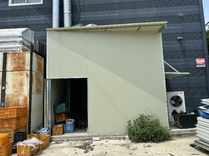 제시외건물 ㅁ)