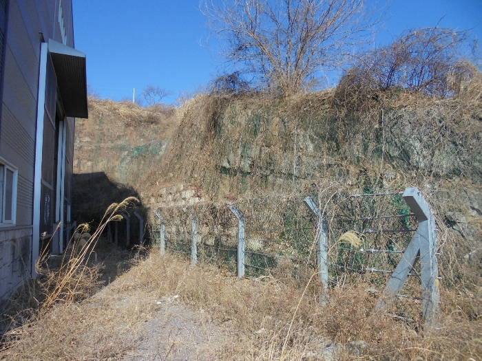 기호1 토지 북동측 법면 및 지반미조성부분 등 전경