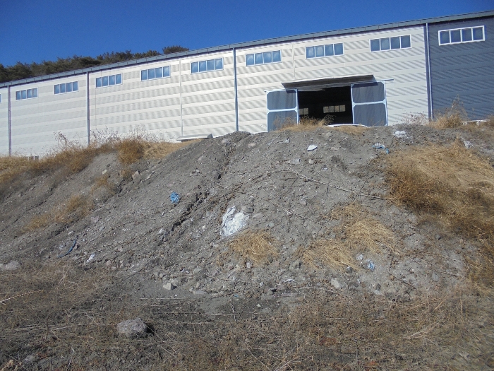 기호6 토지 및 지상의 폐기물 등 전경