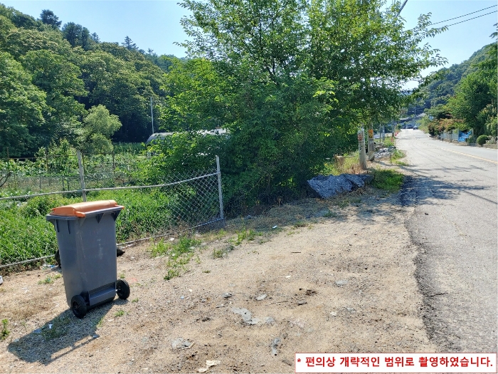 기호17 토지 (동측에서 촬영)