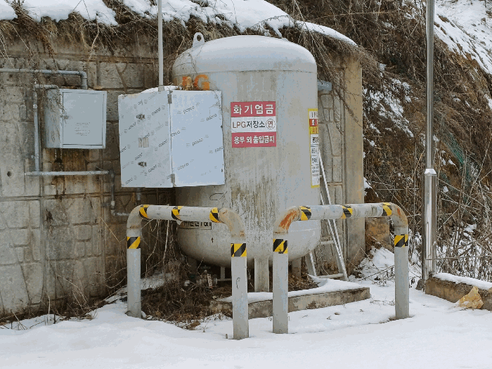 제시목록 외의 물건(LPG저장소)