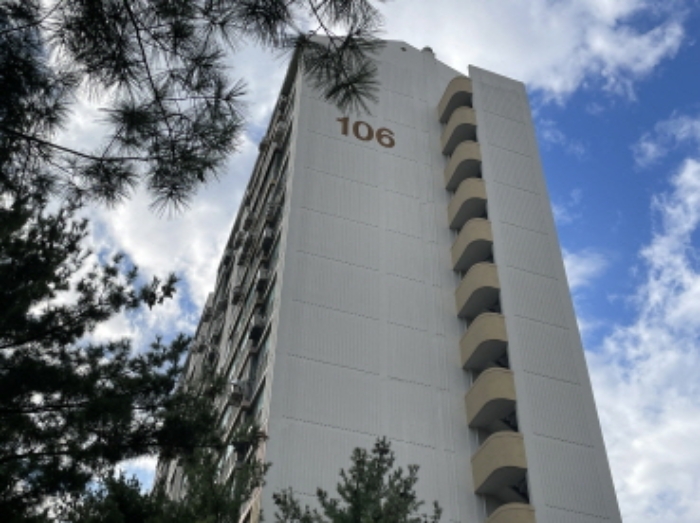 매화마을공무원아파트 106동 전경