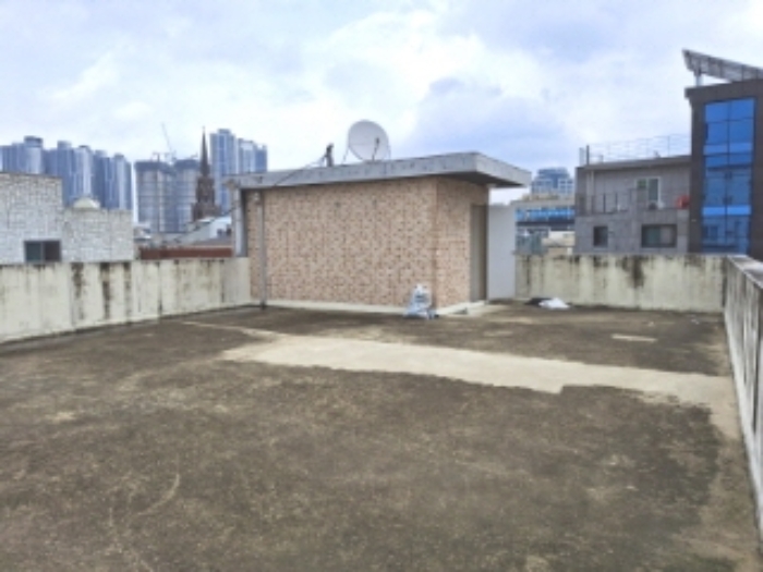 옥상 모습