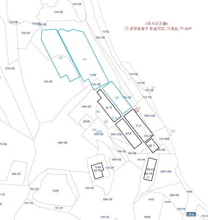 건 물 개 황 도  및  기 계 기 구 배 치 도