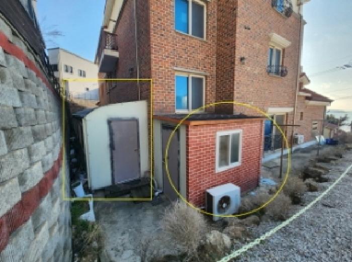 부동산표시 제2호 창고 증축