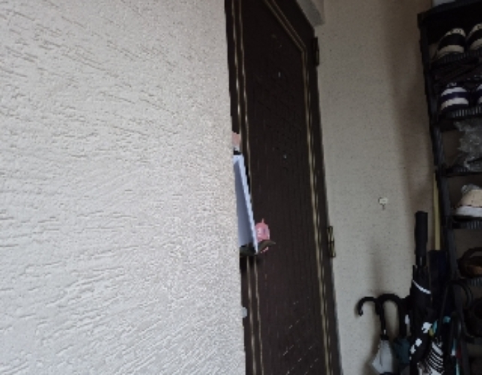 세대현관문(2층)