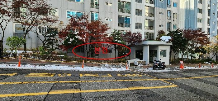 본건전경(북측에서 촬영)