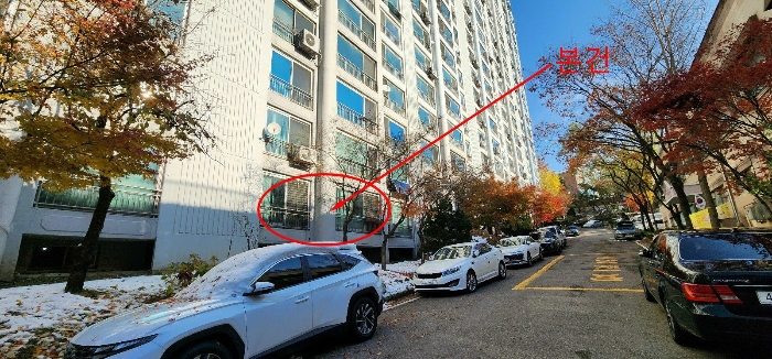 본건전경(남측에서 촬영)