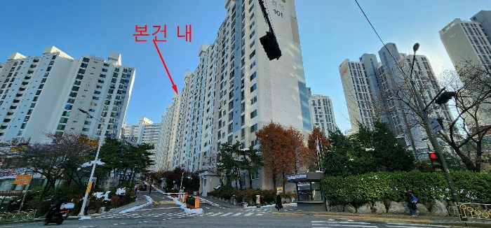 단지전경(서측에서 촬영)