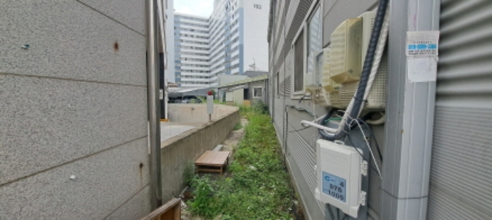 목록1 대지 경계 부분 전경