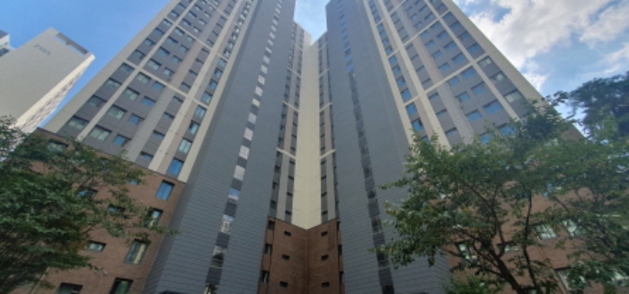 해당 아파트 2107동 전체 전경
