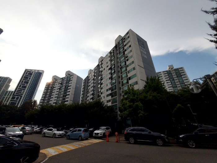 무궁화아파트 708동 및 단지전경