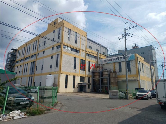 본건 전경 - 북서측 인근에서 촬영