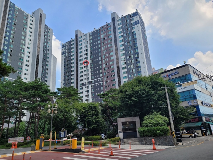 본건 소재 건물동 전경
(북서측 인근에서 촬영)