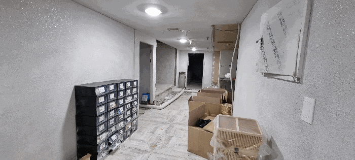 지하1층 근린생활시설부분 (공사중단)