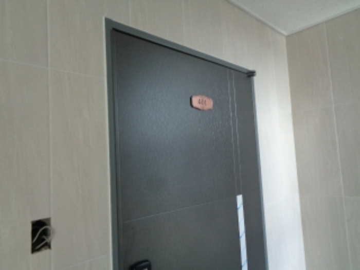 에끌라드 제주 102동 4층 401호 현관문