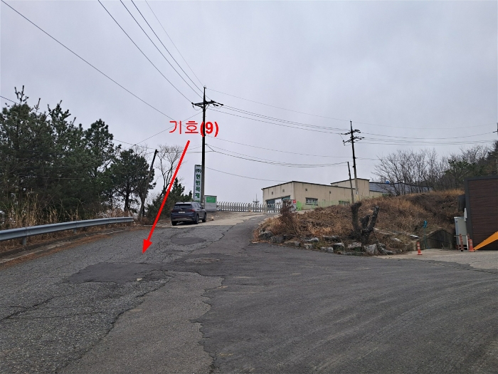 본건 기호(9) 토지 전경