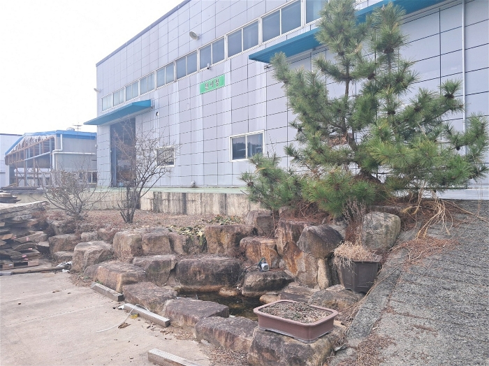 본건 기호(4) 토지상 수목(조경수) 전경