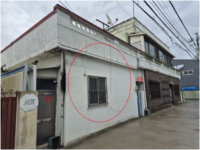 대상건물(3),제시외건물㉢,㉣