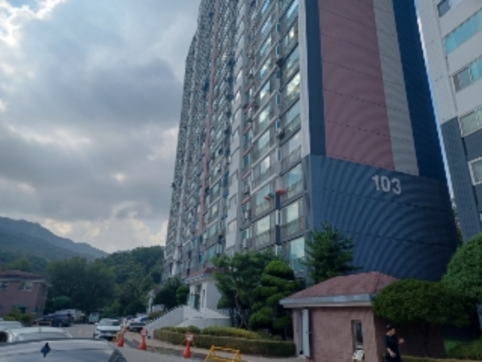 본건 호원동 미도아파트 103동 전경 현황사진