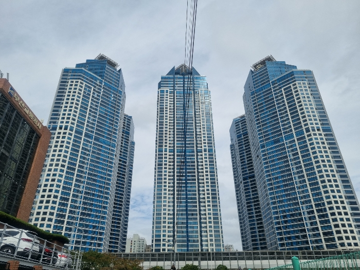 더샵 센트럴스타 전경